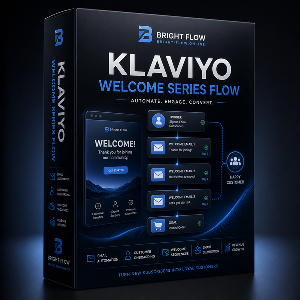 Klaviyo Welcome Series Flow
